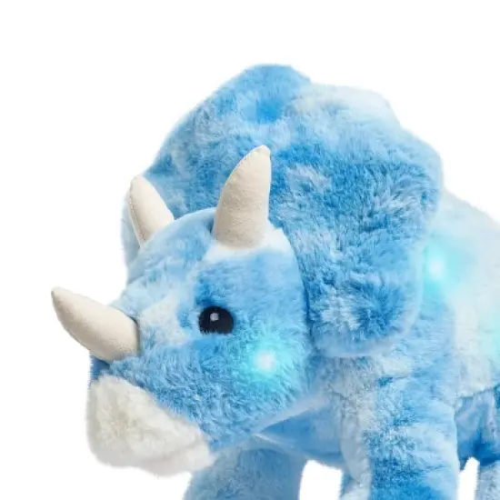 FAO Schwarz 12" Triceratops LED Plush with Sound image {6}