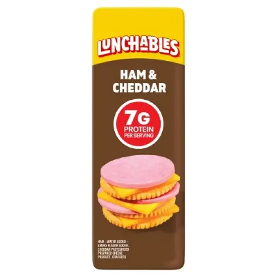 Lunchables Ham, Cheddar, and Crackers - 1.9oz image {9}