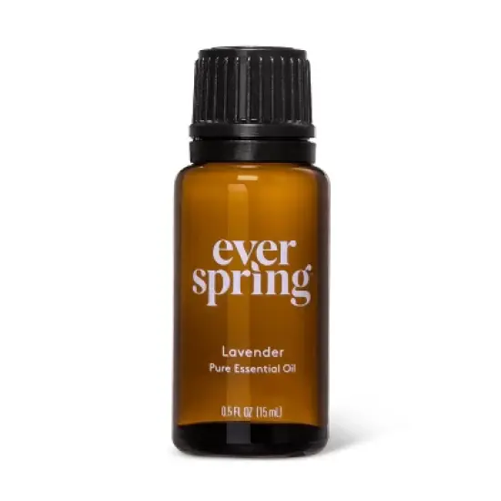 Lavender Pure Essential Oil - 0.5 floz - Everspring&trade; image {1}