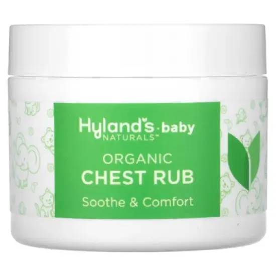 Hyland's Naturals Baby, Organic Chest Rub, 1.76 oz (50 g) image {5}