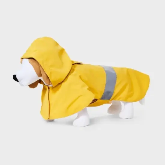 Spring Raincoat Dog Hoodie - Boots & Barkley&trade; Yellow image {4}