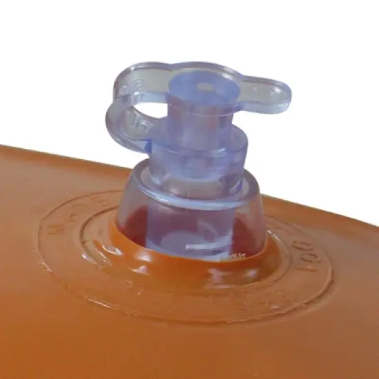 Swimline 60" Inflatable Giant Pretzel 3-Person Swimming Pool Float - Brown/White image {7}