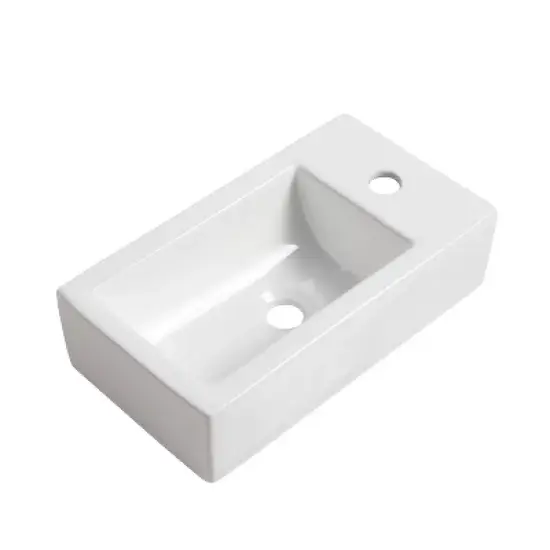 Floating Small Bathroom Vanity With Sink And Soft Close Door - ModernLuxe image {7}