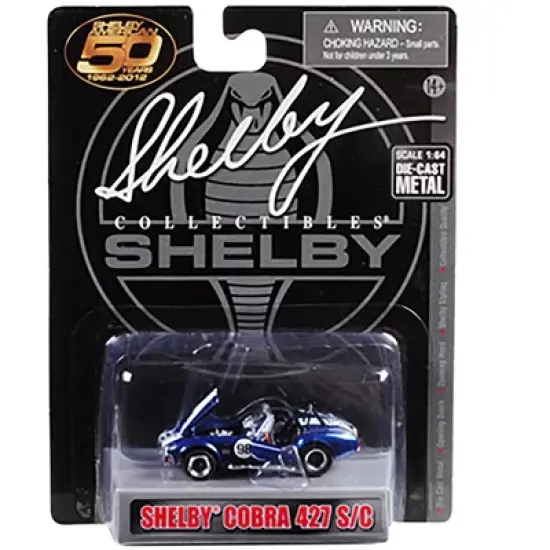 Carroll Shelby 50th Anniversary 3 piece Set 1/64 Diecast Model Cars by Shelby Collectibles image {3}