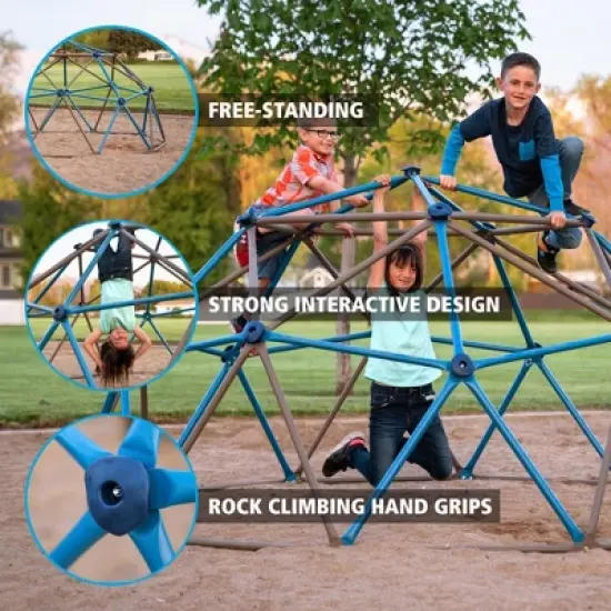 Lifetime 54" Climbing Dome, Blue and Brown (90939) image {2}