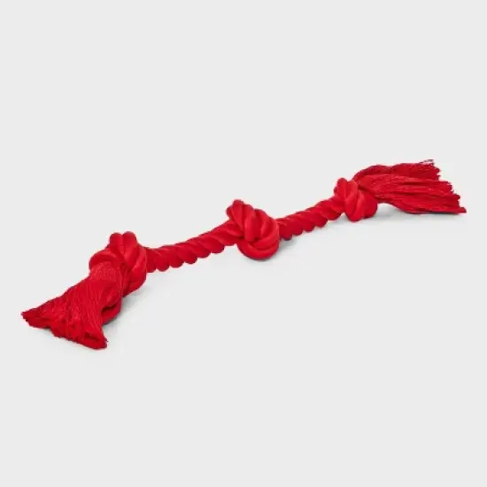 15" Rope Dog Toy - Boots & Barkley&trade; Red image {2}