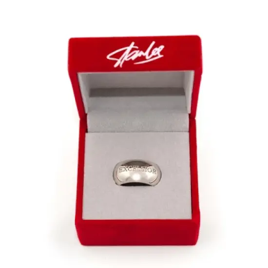 Nerd Block Stan Lee Excelsior Replica Ring Limited Edition Box image {1}