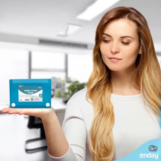 Enday 3" X 5" Index Card Case image {1}