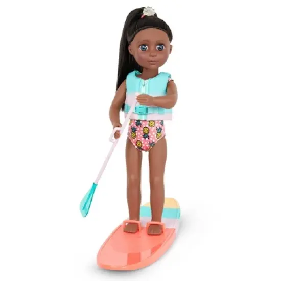 Glitter Girls Malu Poseable 14" Paddle Board Doll image {1}