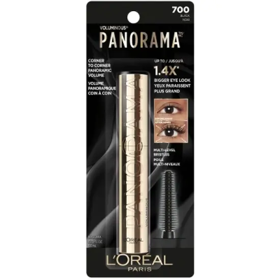 L'Oreal Paris Voluminous Panorama Volumizing and Lengthening Mascara - 0.33 fl oz image {7}