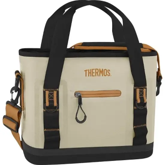 Thermos Trailsman Can Cooler - Cream/Tan image {2}