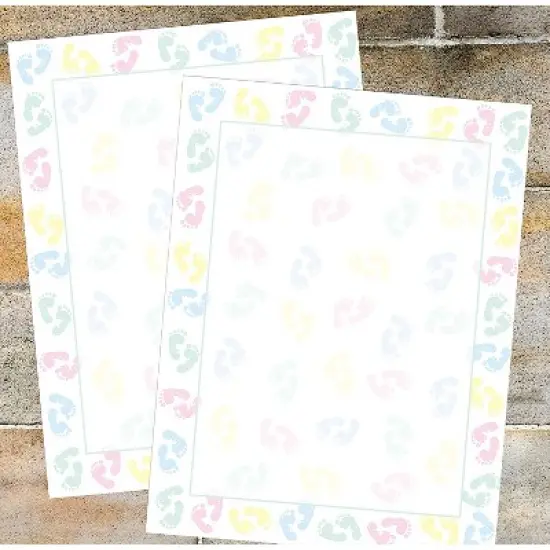 Great Papers Baby Feet 80/Pack (2014127) image {2}