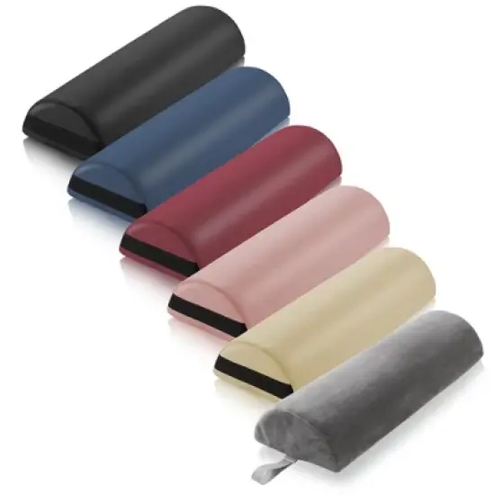 Saloniture Jumbo Half 26" x 9" x 4.5" Round&nbsp;Massage Table Bolster Pillow Pad image {7}