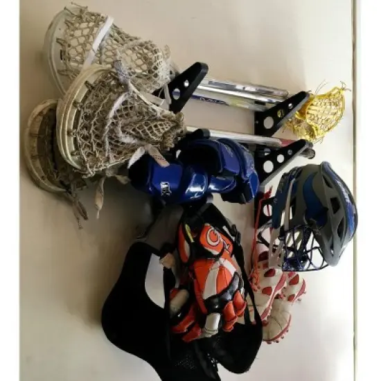 StoreYourBoard Trifecta Lacrosse Stick Storage Rack | 3 Levels image {4}