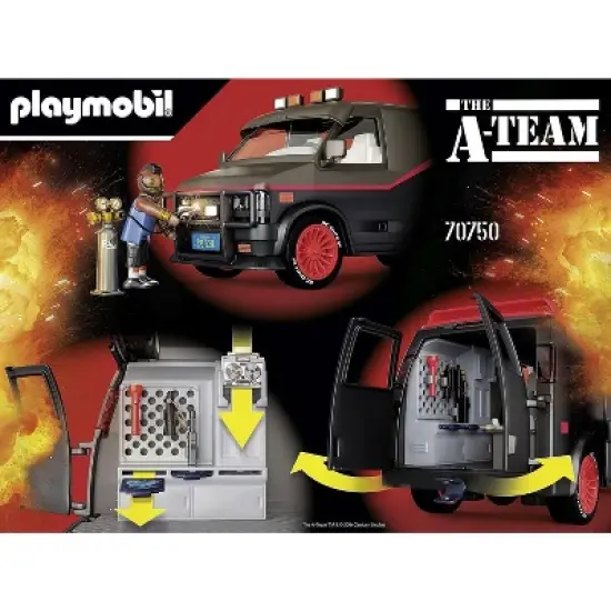 Playmobil A-Team Van image {3}