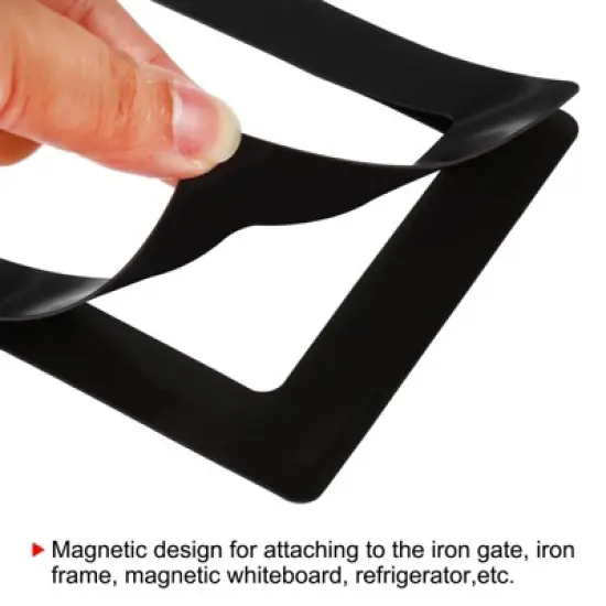 Unique Bargains PVC Magnetic Picture Photo Frame 2 Pcs image {3}