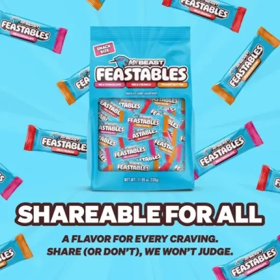 Feastables MrBeast Chocolates Variety Pack - 11.85oz/28ct image {7}