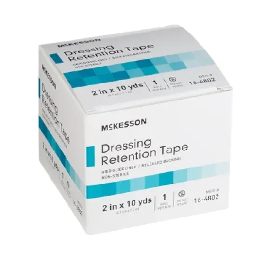 McKesson White Water Resistant Dressing Retention Tape with Liner, 1 Roll image {4}