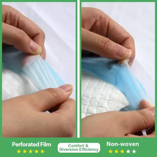 33cm x 45cm 13"x18" 100 Pcs Premium Disposable Training Pads, Pee Pads, Training Pads, Disposable Puppy Pee Pads, Quick Absorb and Odor Control image {2}