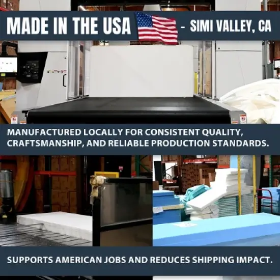 Memory Polyester Infused Futon Mattress Full &uml;C Washable Removable Cover, Heavy-Duty Zipper, Thick Foldable Sofa Bed Cushion for Guest Room image {3}