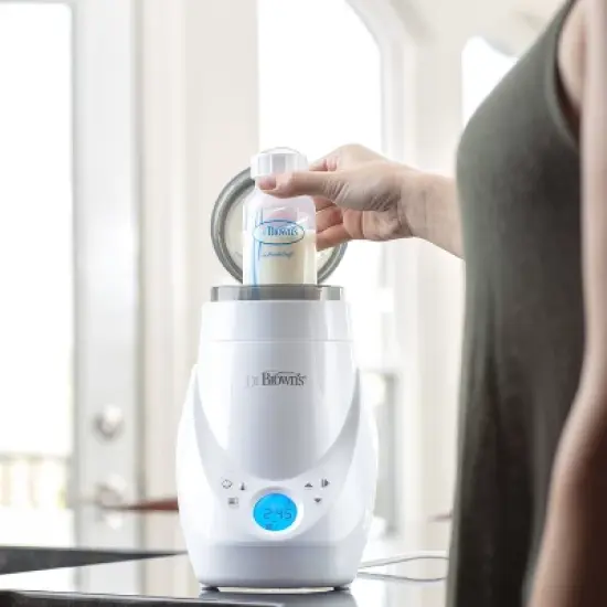 Dr. Brown's Deluxe Bottle Warmer & Sterilizer - White image {3}