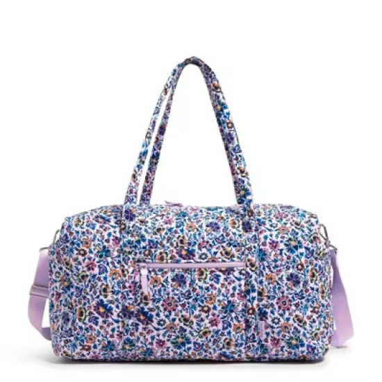 Vera Bradley Women's  Cotton Large Travel Duffel Bag image {6}