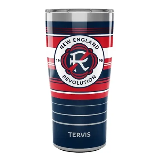 MLS New England Revolution 20oz Hype Stripe Stainless Steel Tumbler image {3}