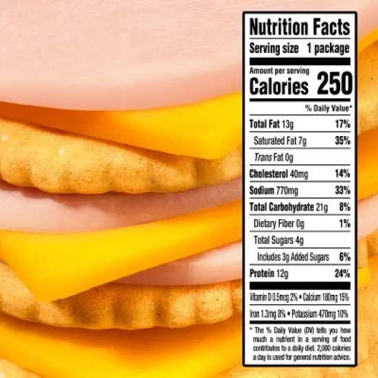 Lunchables Turkey & Cheddar Cheese with Crackers - 3.2oz image {1}