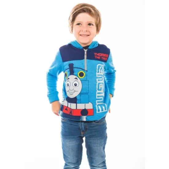 Thomas & Friends Tank Engine Big Boys Fleece Half Zip Hoodie  image {2}