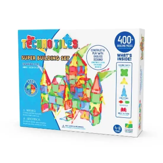 The Learning Journey Techno Tiles - Super Set (400+ pcs) image {1}