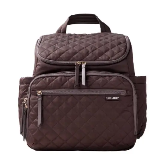 Skip Hop Forma Diaper Bag Backpack - Chocolate Brown image {8}