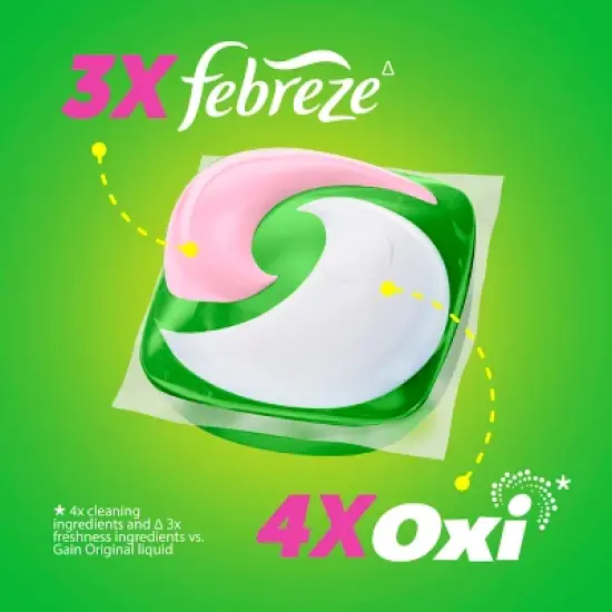 Gain Power Happy Laundry Detergent Pods - 18ct image {2}