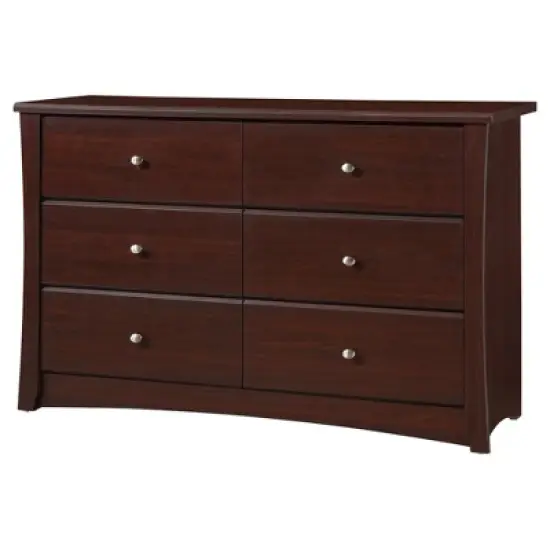 Storkcraft Crescent 6 Drawer Dresser image {8}