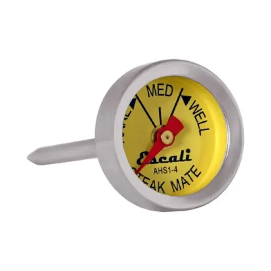 Escali Easy Read Set of 4 Steak Thermometers: Stainless Steel Analog Food & Meat Thermometer, Dishwasher-Safe image {9}