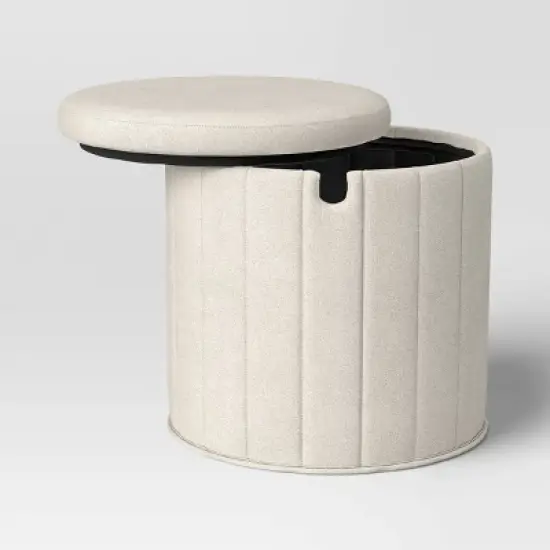 Folding Round Storage Ottoman - Room Essentials&trade; image {3}