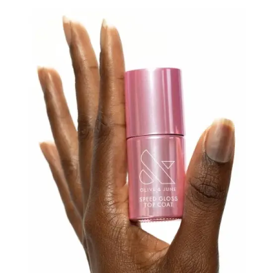 Olive & June Speed Gloss Topcoat Nail Polish - 0.46 fl oz image {3}