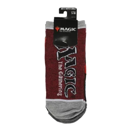 Magic The Gathering Jace & Chandra Women's 5-Pair Ankle Socks image {6}