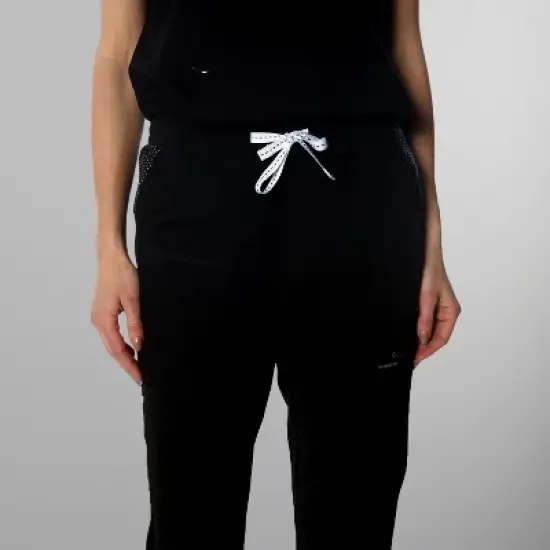 Members Only Valencia Jogger Scrub Pants for Petite Women image {7}