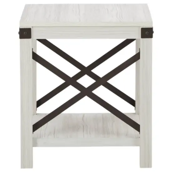 Bayflynn Square End Table White - Signature Design by Ashley image {3}