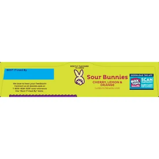 Annie's Organic Sour Bunnies Fruit Snacks - 7oz/10ct image {6}