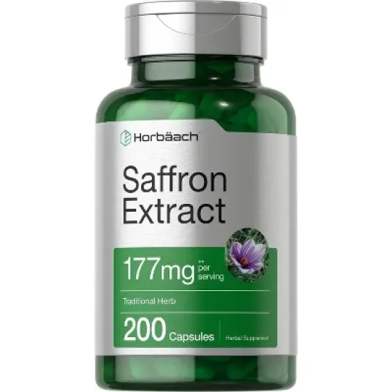 Horbaach Saffron Extract 177 mg | 200 Capsules image {7}