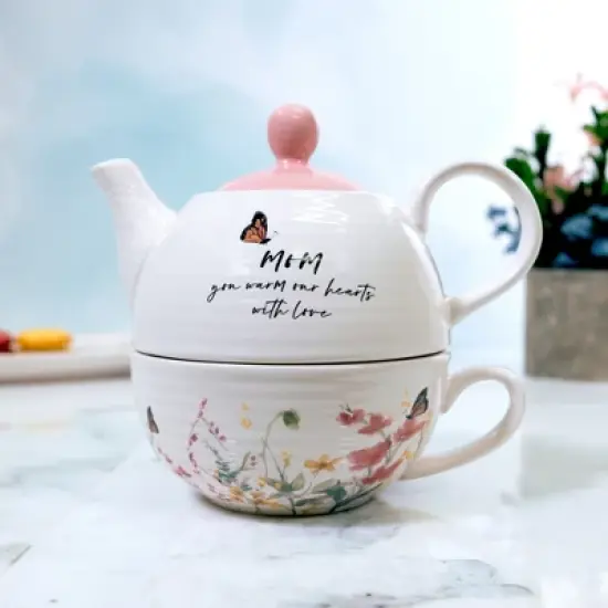 Mom Tea for One
(14.5 oz Teapot & 10 oz Cup) image {1}