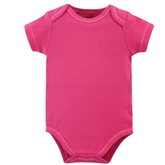 Touched by Nature Baby Girl Organic Cotton Bodysuits 5pk, Garden Floral image {1}