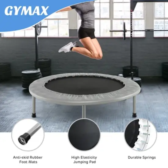 Infans 38" Mini Folding Trampoline Portable Recreational Fitness Rebounder image {9}