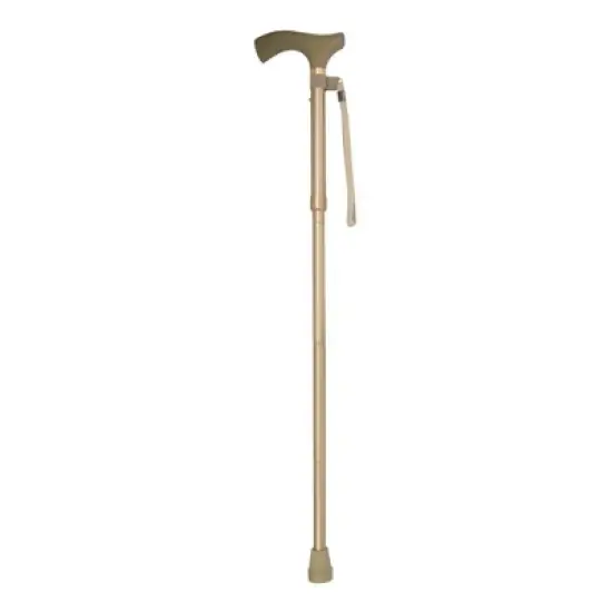 Switch Sticks Gold Aluminum Folding Cane 32 to 37 Inch Height image {2}