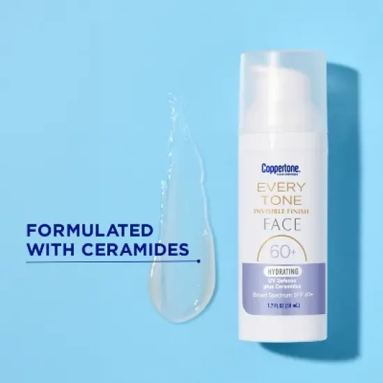 Coppertone Hydrating Every Tone Face - SPF 60+ - 1.7 fl oz image {5}