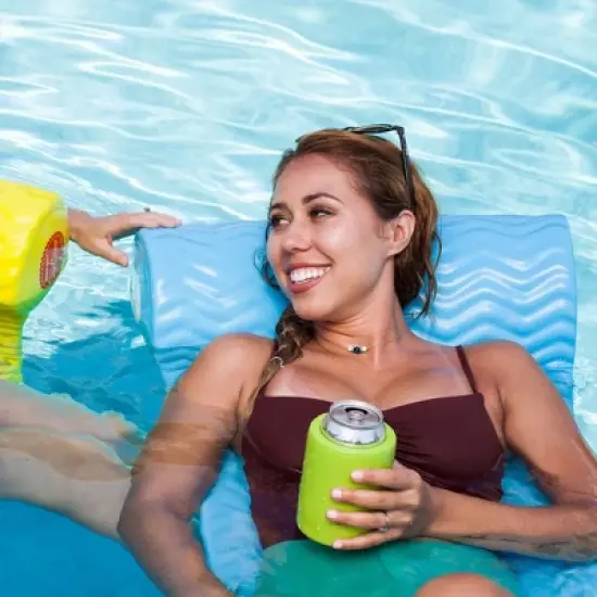 TRC Recreation Super Soft Sun Cliner Swimming Pool Float Water Hammock image {2}