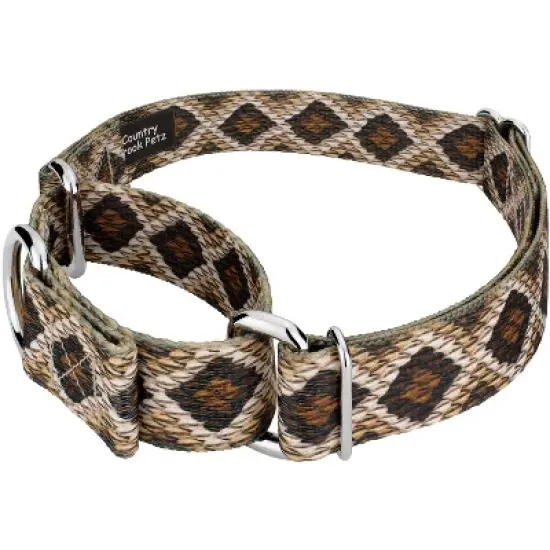 Country Brook Petz - Rattlesnake Martingale Dog Collar image {3}