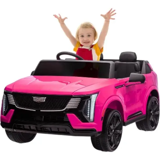 24V Ride on Car, Licensed Battery Powered Electric Vehicle w/Remote Control, Music, LED Lights for Boys Girls image {10}