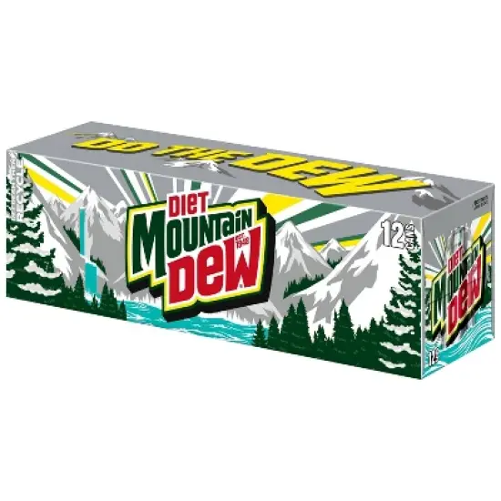 Diet Mountain Dew Citrus Soda - 12pk/12 fl oz Cans image {5}